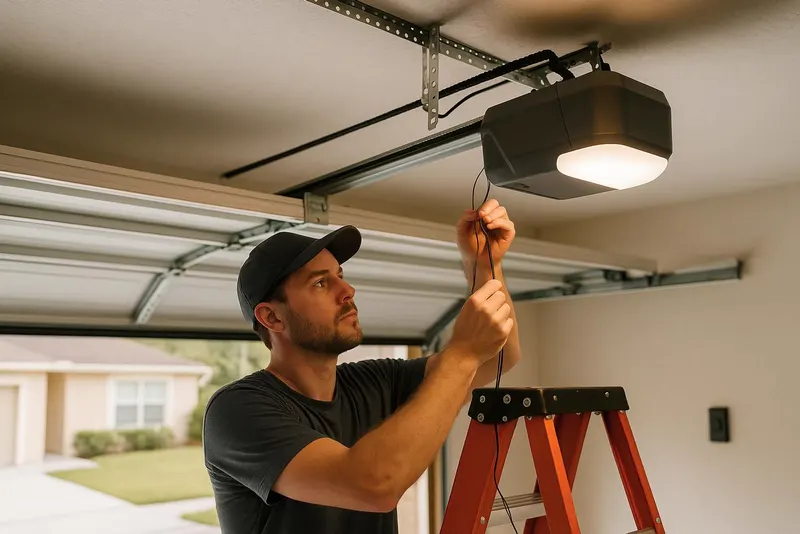 Garage Door Installation in Youngsville